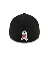 Gorra visera curva cerrada New Era England Patriots para hombre