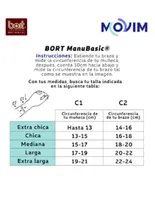 Muñequera deportiva Bort unisex