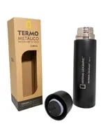 Termo National Geographic de acero inoxidable con tapa rosca 500 ml