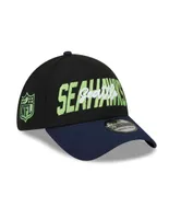 Gorra visera curva cerrada New Era Seattle Seahawks para hombre