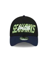 Gorra visera curva cerrada New Era Seattle Seahawks para hombre