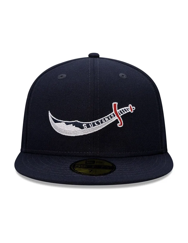 Gorra visera plana cerrada New Era Game Caps Sultanes de Monterrey para hombre