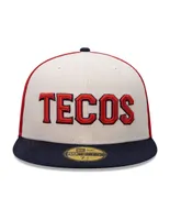 Gorra visera plana cerrada New Era Game Caps Tecolotes Laredos para hombre