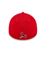 Gorra visera curva cerrada New Era St. Louis Cardinals para hombre