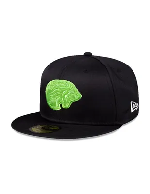 Gorra visera plana cerrada New Era Repreve Yucleo Leones de Yucatán para hombre