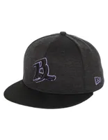 Gorra visera plana cerrada New Era Bravos de León para hombre