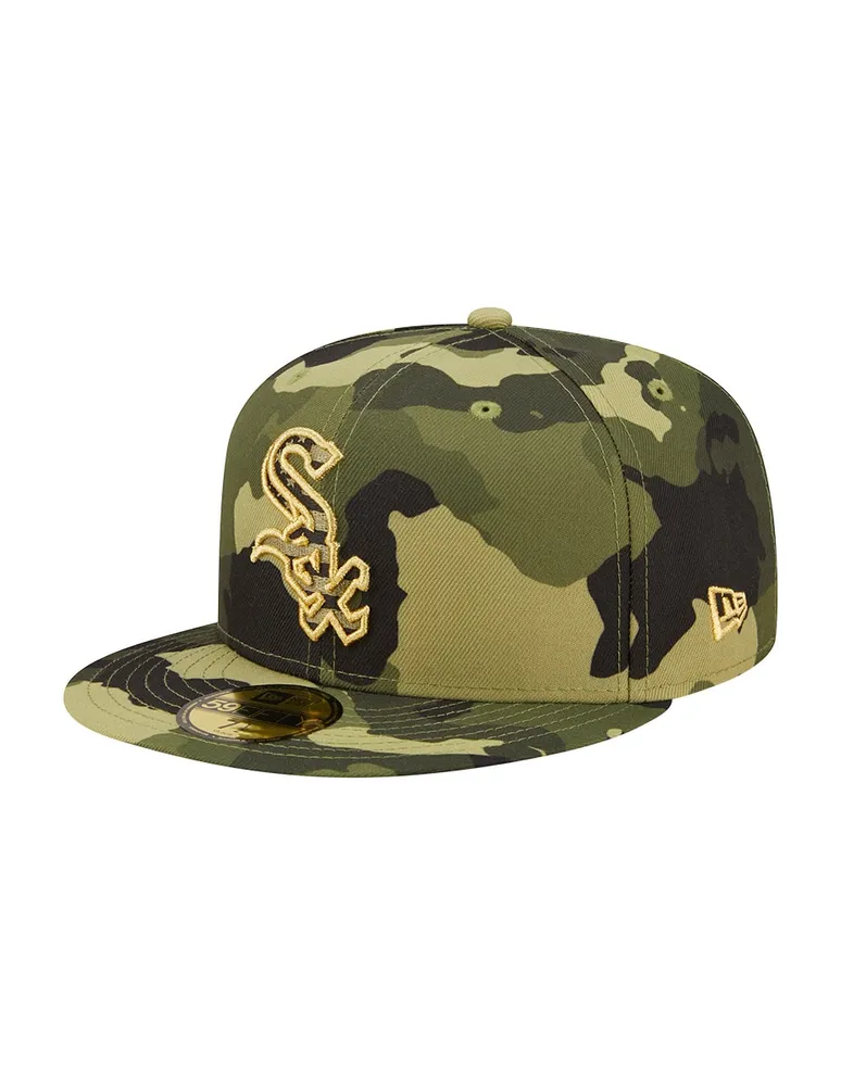 Gorra visera plana cerrada New Era Armed forces MLB Sox para hombre