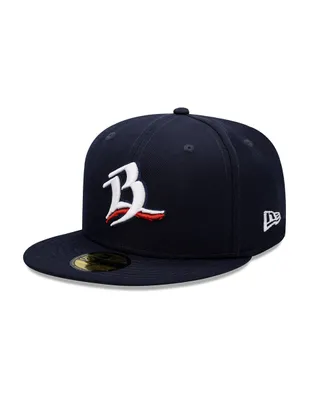 Gorra visera plana cerrada New Era Game Caps Bravos de León para hombre