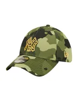 Gorra visera curva cerrada New Era Armed forces MLB York Yankees adulto