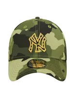 Gorra visera curva cerrada New Era Armed forces MLB York Yankees adulto