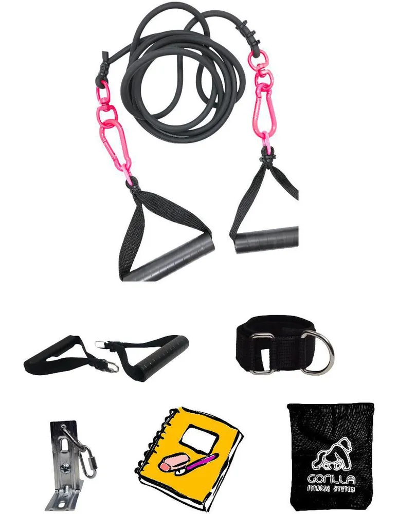 Set de ligas de resistencia Gorilla Fitness