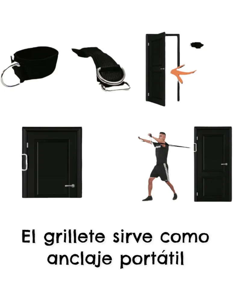 Set de ligas de resistencia Gorilla Fitness