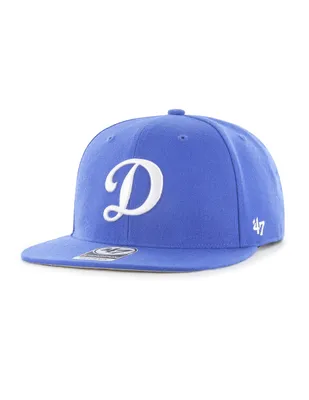 Gorra visera plana snapback 47 Brand MLB LA Dodgers adulto