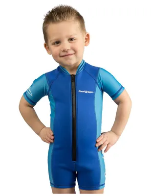 Traje de buzo Cressi infantil para niño 2mm kids swinsuit azul