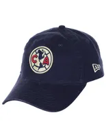 Gorra visera curva hebilla New Era América para hombre