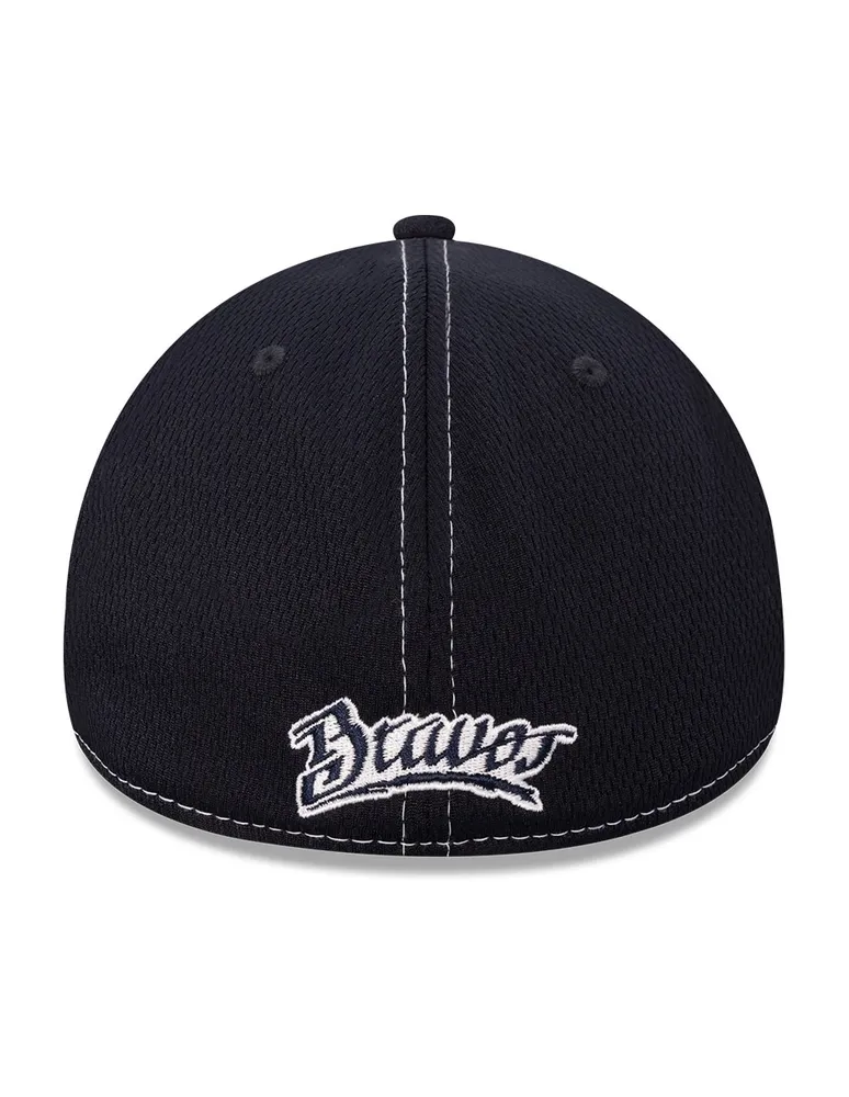 Gorra visera curva cerrada New Era Bravos de León para hombre