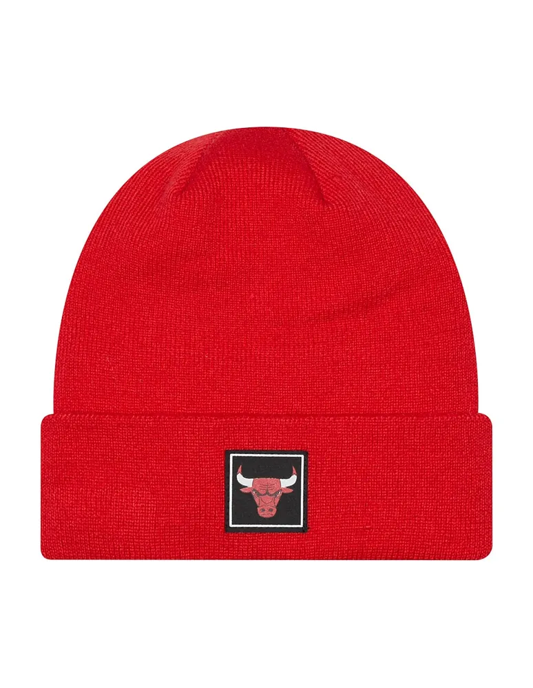 Gorro New Era Team Cuff Beanie NBA Chicago Bulls para hombre