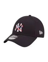 Gorra visera curva hebilla New Era New York Yankees para hombre