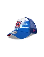 Gorra visera curva hebilla New Era Marble Cruz Azul para hombre