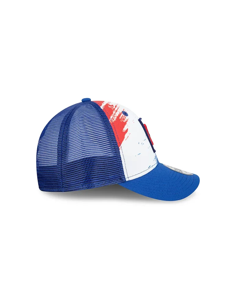 Gorra visera curva hebilla New Era Marble Cruz Azul para hombre