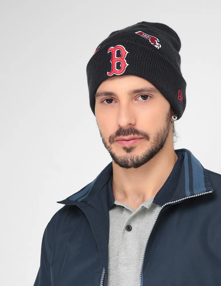 Gorro New Era Throwback fw22 Red Sox para hombre