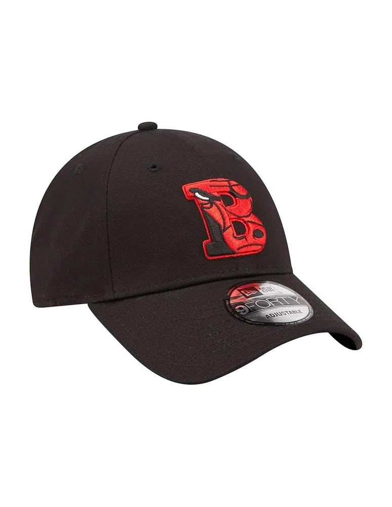 Gorra visera curva hebilla New Era Chicago Bulls para hombre