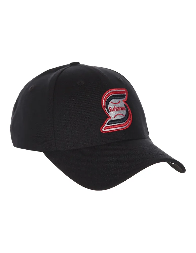 Gorra visera curva elástico New Era Game Caps Sultanes de Monterrey para hombre