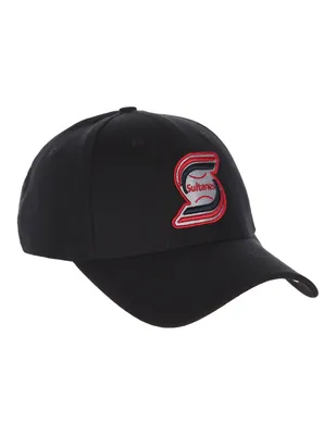 Gorra visera curva elástico New Era Game Caps Sultanes de Monterrey para hombre