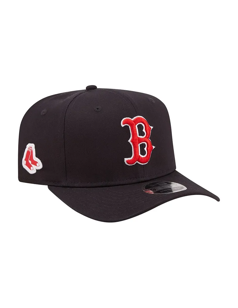 Gorra visera plana snapback New Era 9fifty MLB Red Sox para hombre