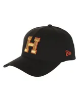 Gorra visera curva elástico New Era Game Caps Naranjeros de Hermosillo para hombre