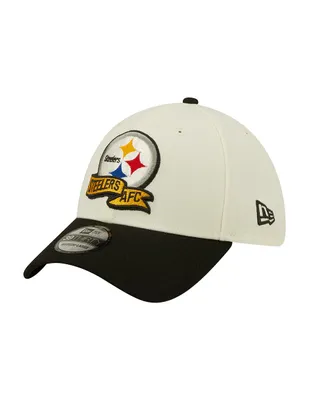 Gorra visera curva elástico New Era NFL Steelers para hombre