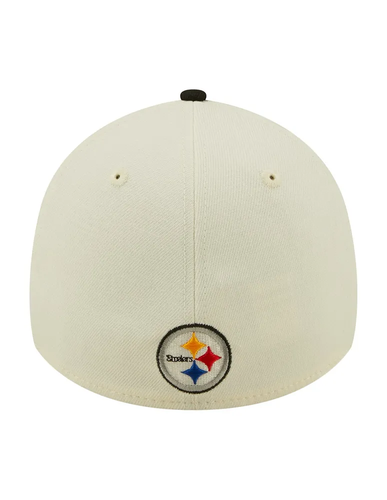 Gorra visera curva elástico New Era NFL Steelers para hombre