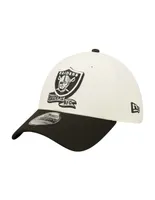 Gorra visera curva elástico New Era NFL Raiders para hombre