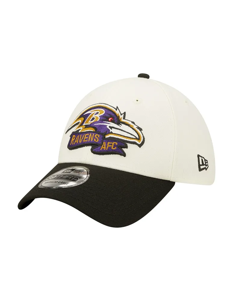 Gorra visera curva elástico New Era NFL Ravens para hombre