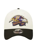 Gorra visera curva elástico New Era NFL Ravens para hombre