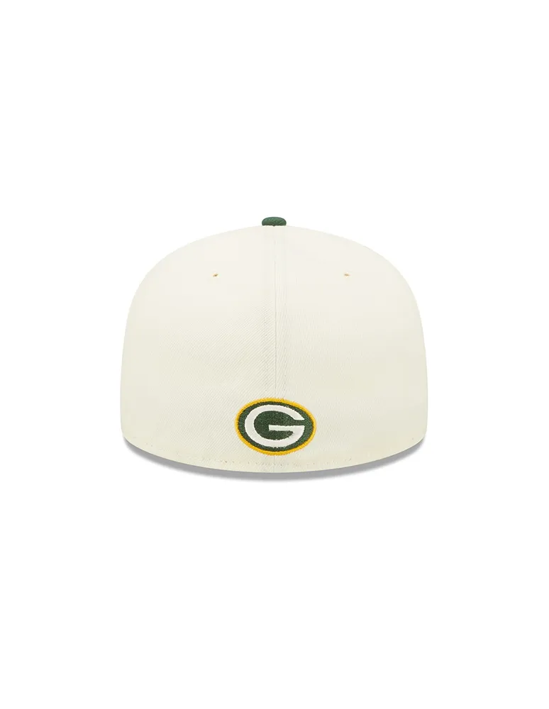 Gorra visera plana cerrada New Era NFL Packers para hombre