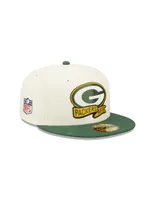 Gorra visera plana cerrada New Era NFL Packers para hombre