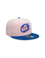 Gorra visera plana cerrada New Era Bca Lmp 22 Charros de Jalisco para hombre