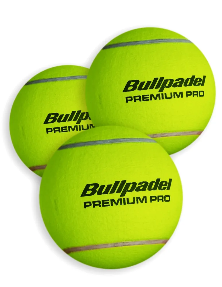 Pelota Bullpadel Premium Pro para Pádel