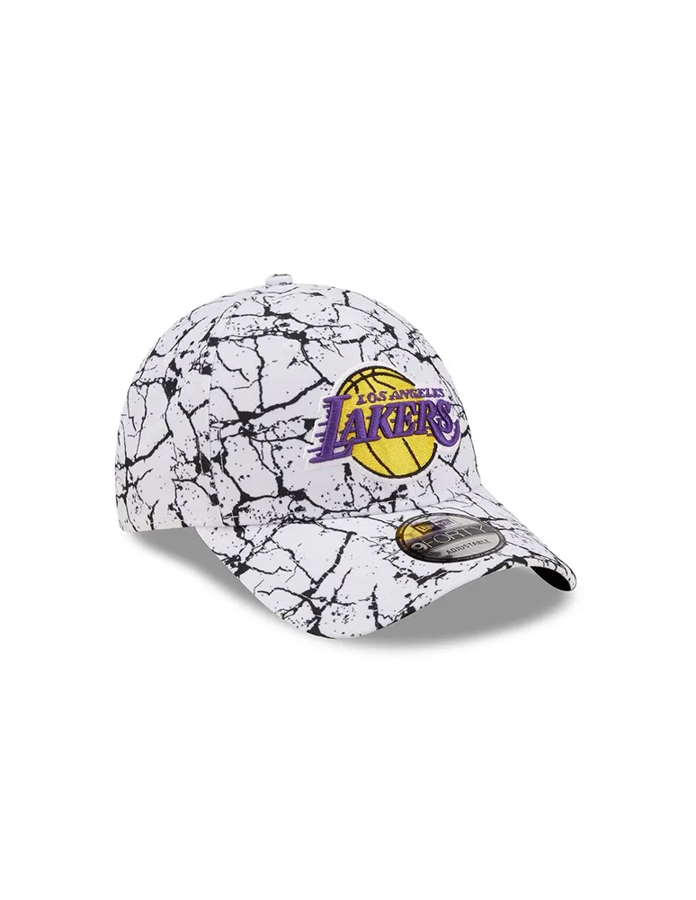 Gorra visera curva hebilla New Era Marble 9forty NBA Los Angeles Lakers adulto