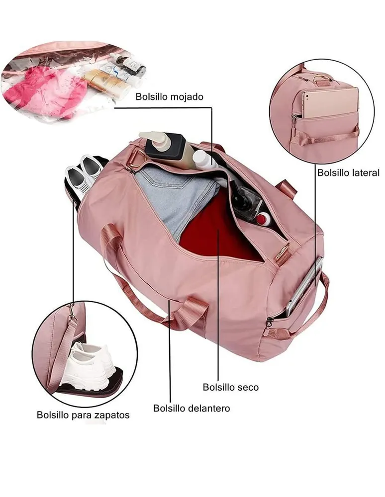 Bolso Deportivo/ Viaje Bolsillo Para Húmedo-seco- Zapatillas