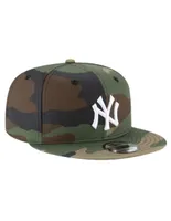 Gorra visera plana snapback New Era New York Yankees para hombre