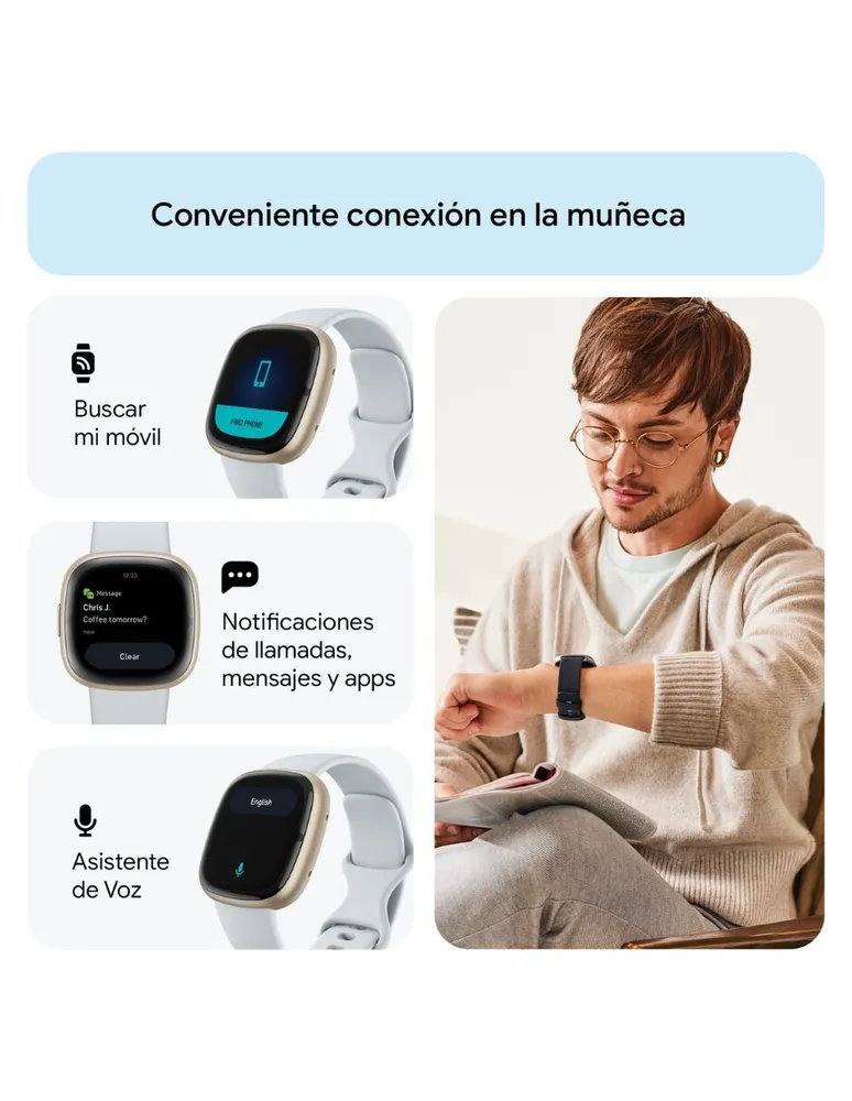 Smartwatch Fitbit Sense 2 unisex