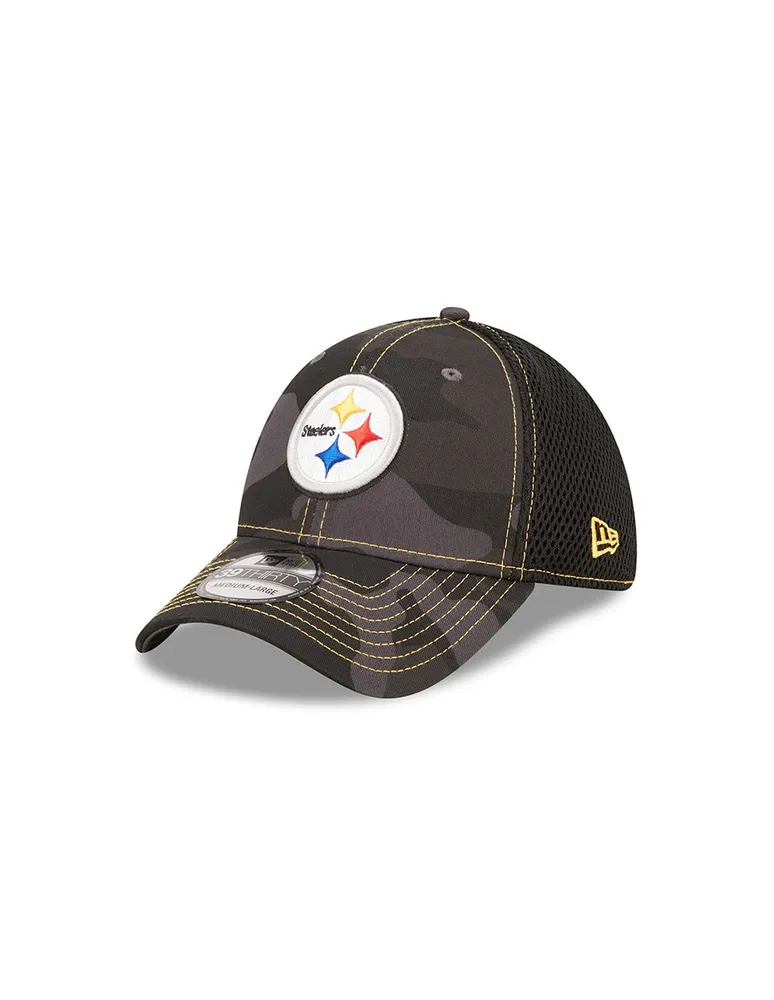 Gorra visera curva cerrada New Era M 3930 Camo D3 NFL Steelers unisex