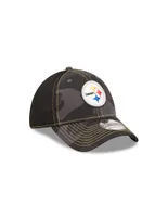 Gorra visera curva cerrada New Era M 3930 Camo D3 NFL Steelers unisex