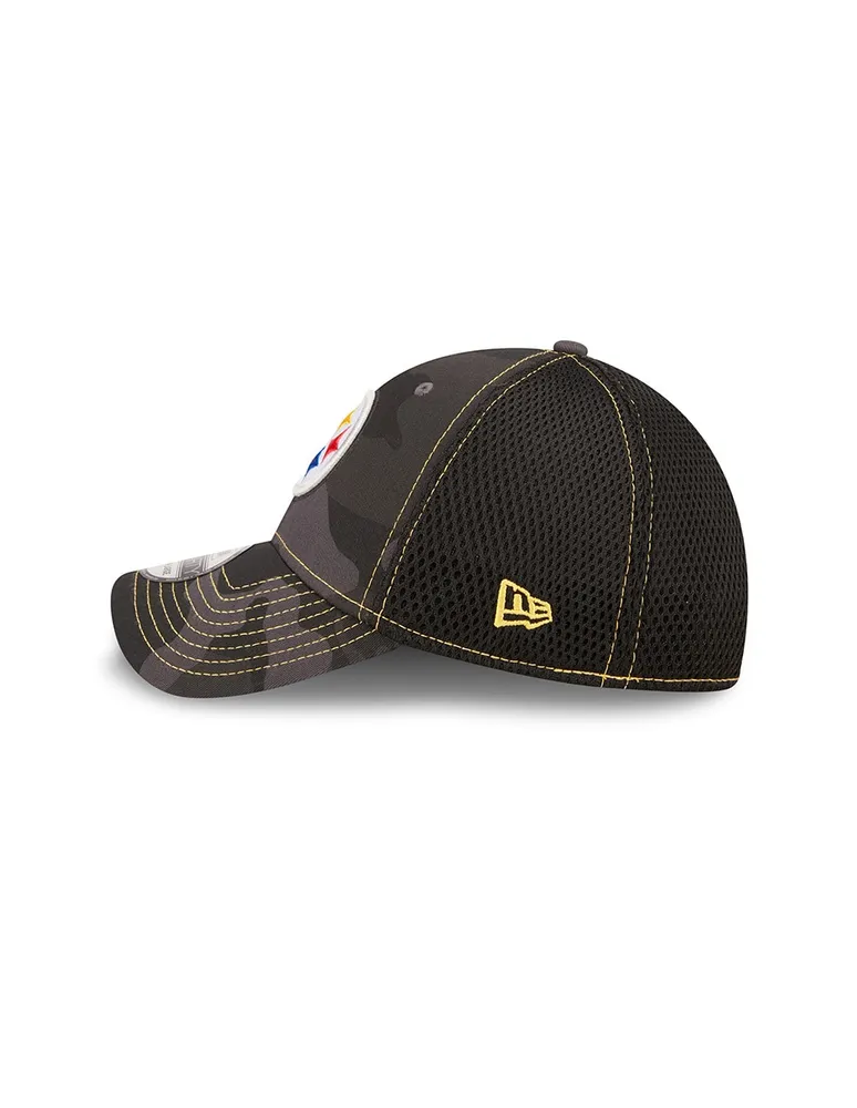 Gorra visera curva cerrada New Era M 3930 Camo D3 NFL Steelers unisex