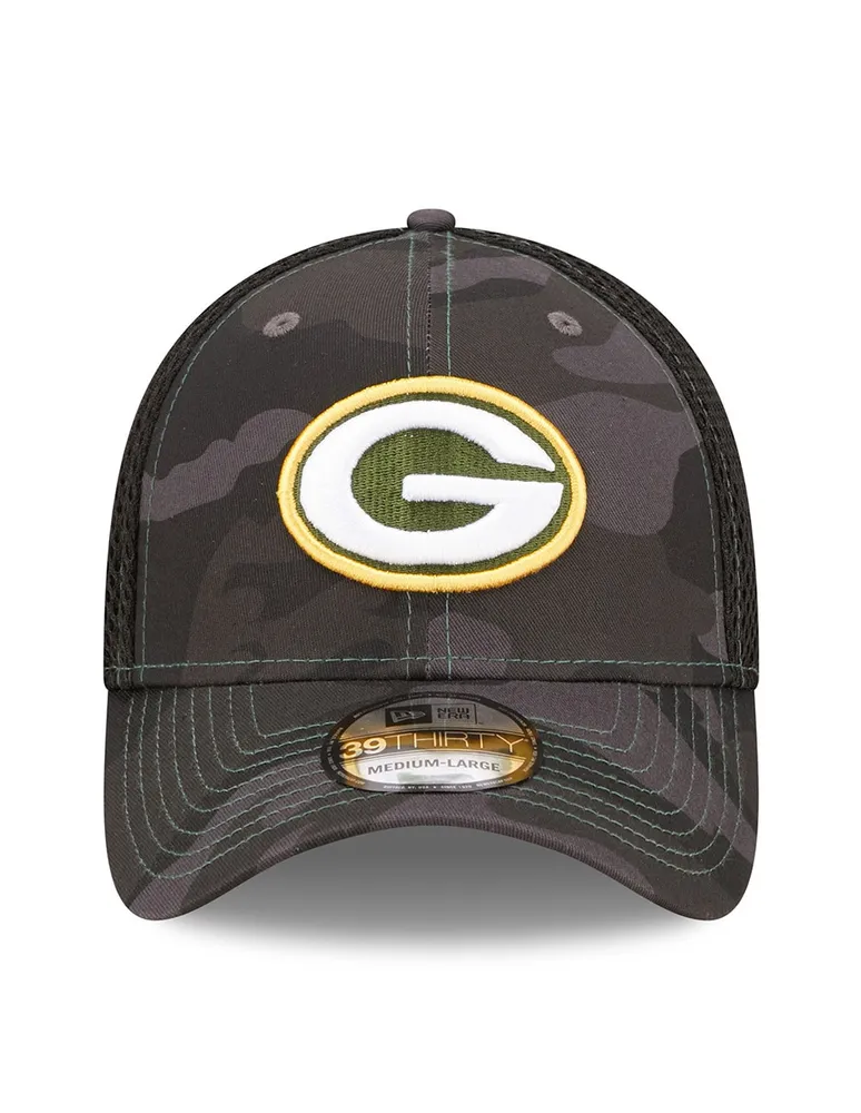 Gorra visera curva cerrada New Era M 3930 Camo D3 NFL Green Bay Packers unisex