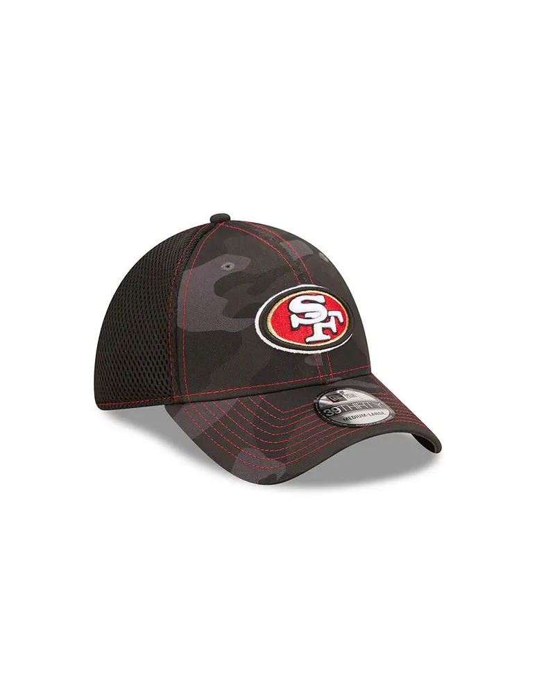 Gorra visera curva cerrada New Era M 3930 Camo D3 NFL San Francisco 49ers unisex