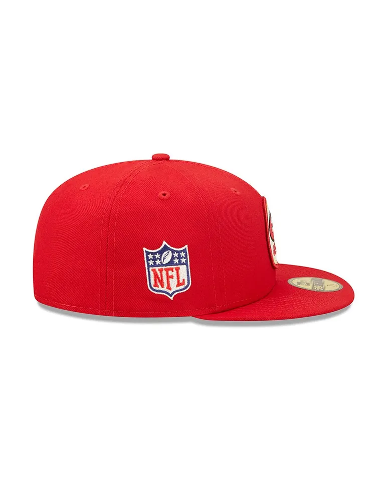 Gorra visera plana cerrada New Era NFL Sideline Historic San Francisco 49ers unisex