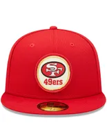 Gorra visera plana cerrada New Era NFL Sideline Historic San Francisco 49ers unisex